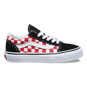 Black & Red Old School Vans